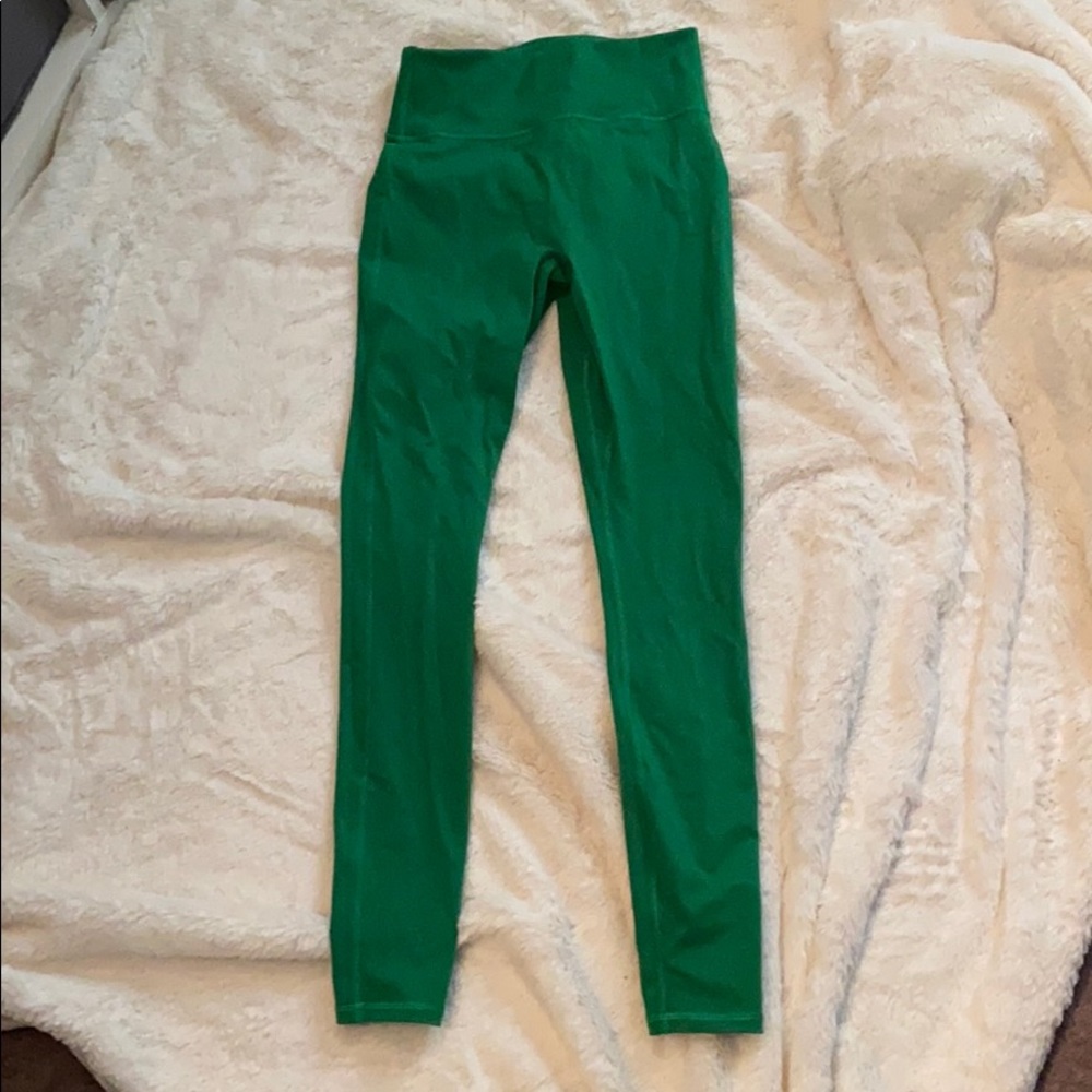 Green Fabletics Leggings